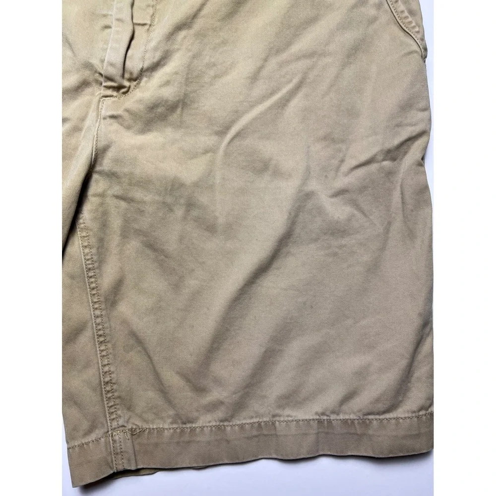 Polo Ralph Lauren Chino Shorts Mens 38 Khaki Relaxed Fit Cotton Twill Tan 9in